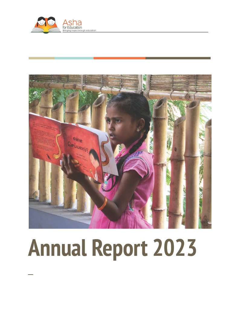 Asha for Education Annual Report 2023